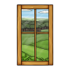 <b>Small Foxbury Window</b><br/>A small glance into a lush, simple land.