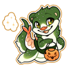 3915-magic-trick-or-treat-otter-sticker.